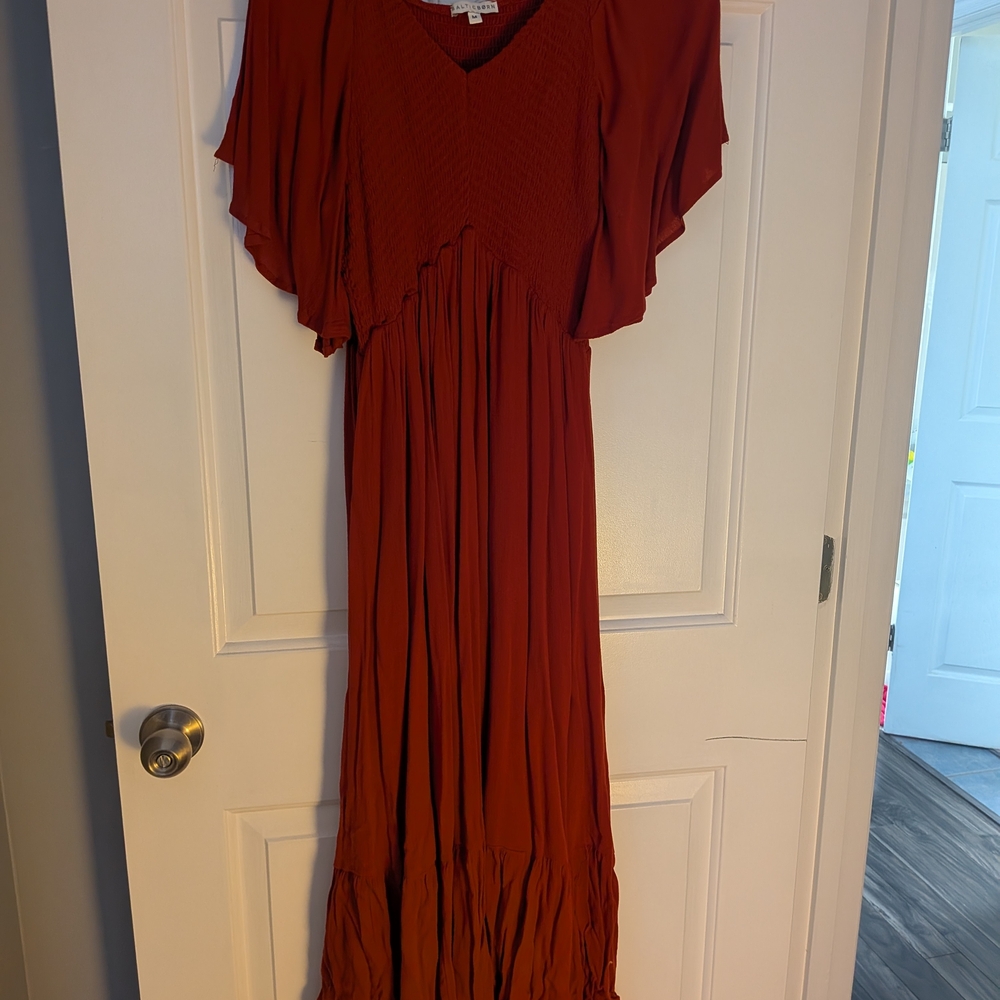 Baltic Born Rust Maxi Dress